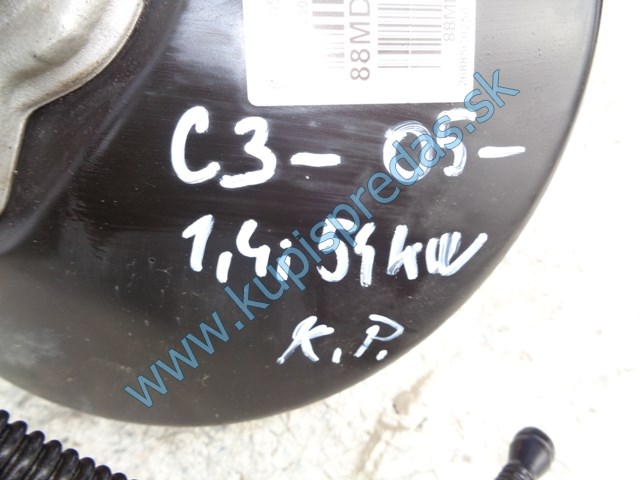 brzdový posilovač na citroen c3 1,4I, 9684264880